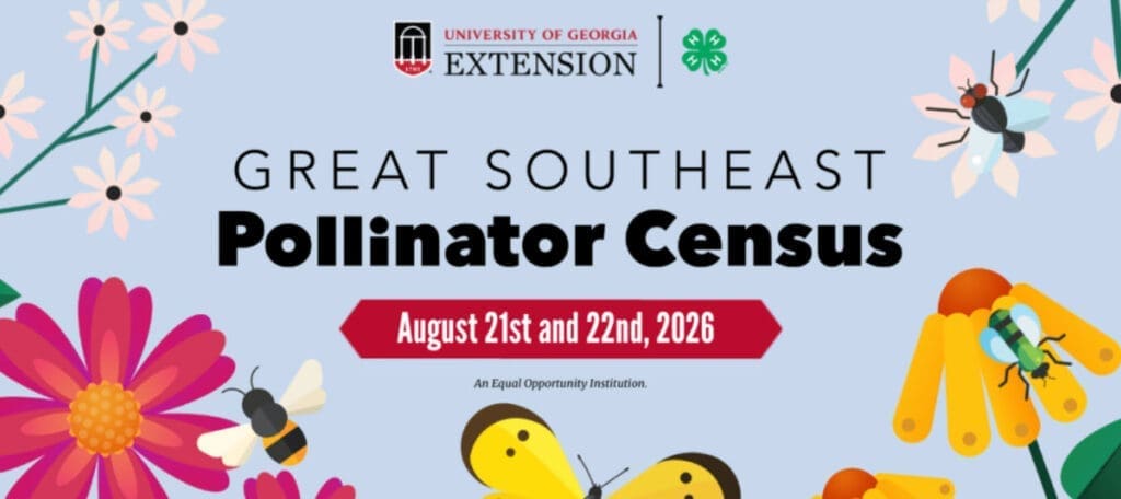 Great Southeast Pollinator Census event poster