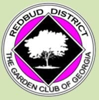 Redbud District Garden Club emblem with tree