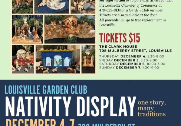 Nativity display event details and images.